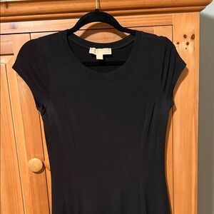 Michael Kors Elegant Black Maxi Dress